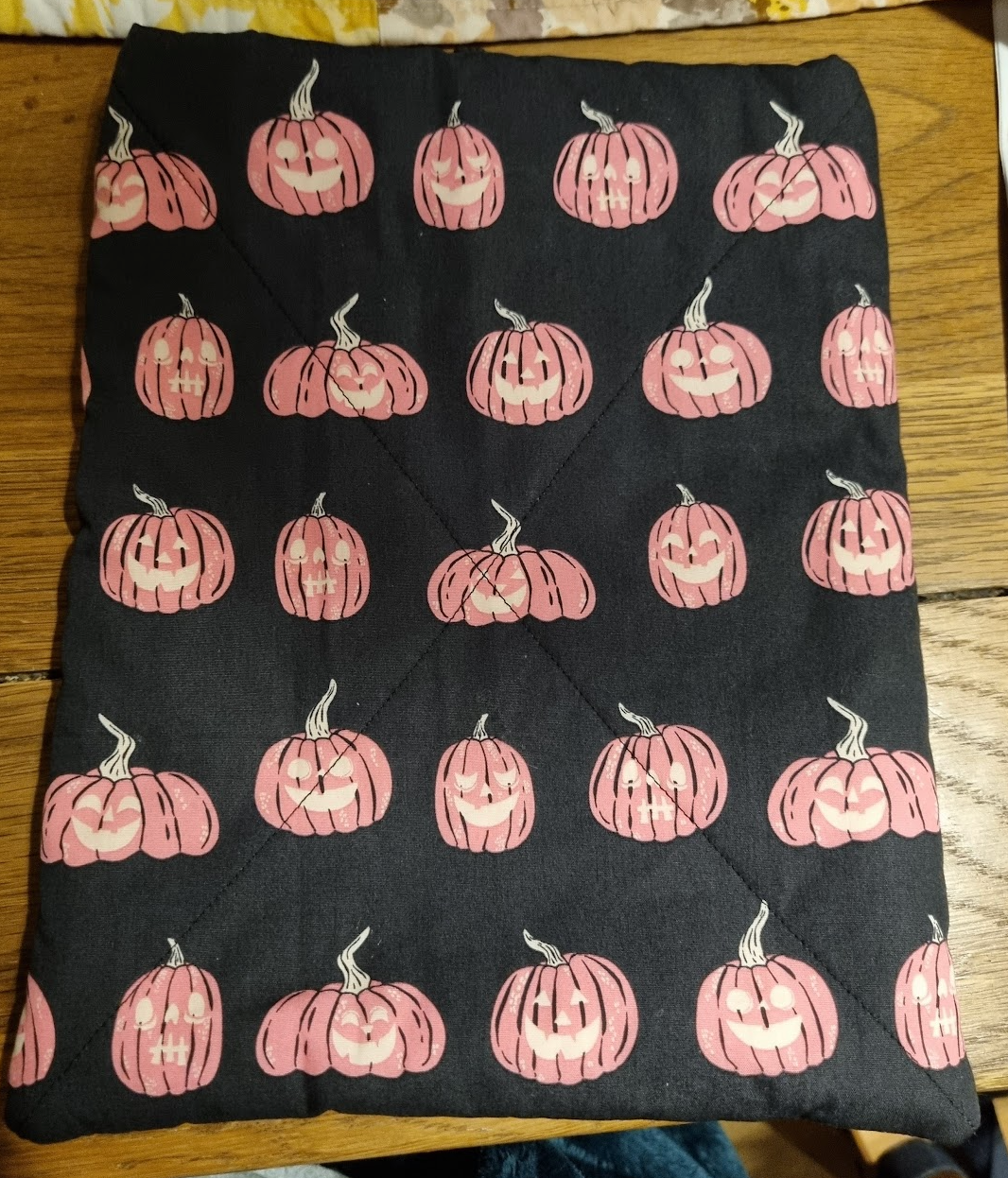 Book protector / sleeve - happy pumpkins