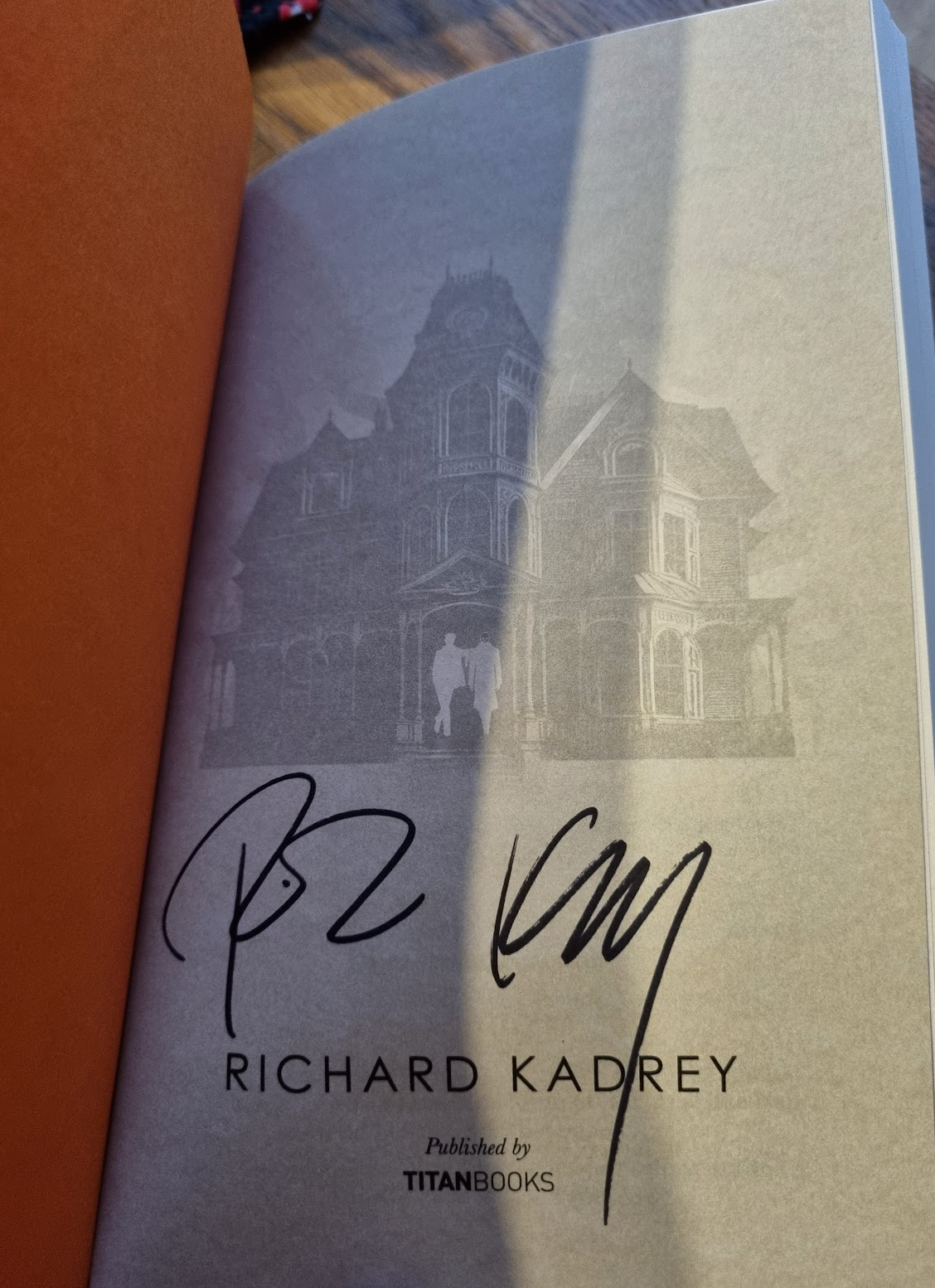 The Pale House Devil by Richard Kadrey (signed, hardback)
