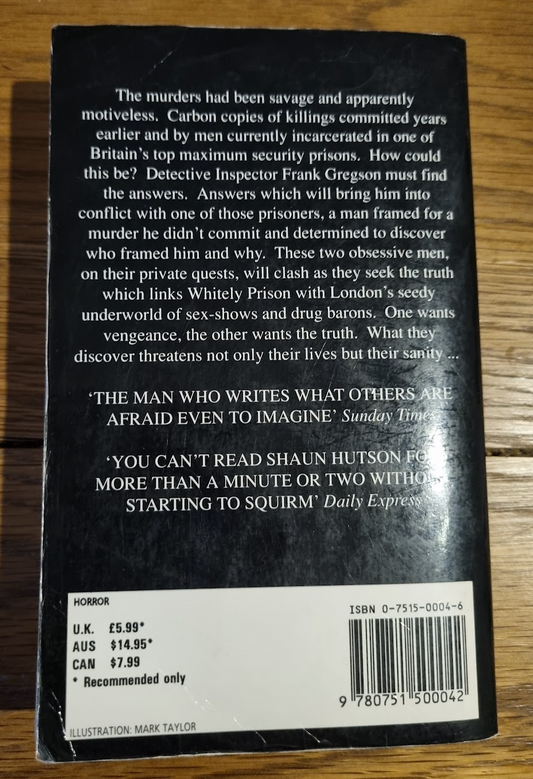 Captives by Shaun Hutson (paperback)